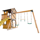 Lifespan Kids Play Centres Darlington Play Centre Swing Set with Yellow Slide - Lifespan Kids 9347166086228 LKPC-DARL-YL Darlington Play Centre Swing Set with Yellow Slide - Lifespan Kids Happy Active Kids Australia