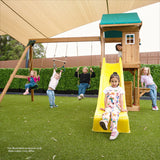 Lifespan Kids Play Centres Montrose Play Centre Set with 2.2m Blue Slide - Lifespan Kids - OUT OF STOCK eta TBA 9347166086372 LKPC-MONT-BU Montrose Play Centre Set with 2.2m Blue Slide - Lifespan Kids - OUT OF STOCK eta TBA Happy Active Kids Australia