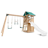 Lifespan Kids Play Centres Montrose Play Centre Set with 2.2m White Slide - Lifespan Kids 9347166086426 LKPC-MONT-PW Montrose Play Centre Set with 2.2m White Slide - Lifespan Kids Happy Active Kids Australia