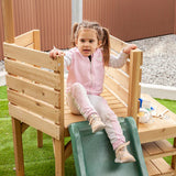 Lifespan Kids Play Centres Poppy Toddler Junior Wooden Play Centre with slide - Lifespan Kids 9347166064622 LKPC-POPPY-SET Poppy Toddler Junior Wooden Play Centre with slide - Lifespan Kids  Happy Active Kids Australia