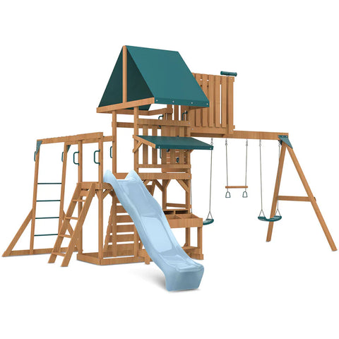 Lifespan Kids Play Centres Walton Play Centre with Pastel Blue Slide - Lifespan Kids 9347166086532 LKPC-WALT-PB Buy online : Walton Play Centre with Pastel Blue Slide - Lifespan Kids Happy Active Kids Australia