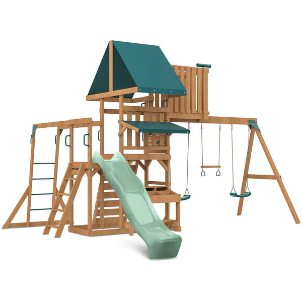 Lifespan Kids Play Centres Walton Play Centre with Pastel Green Slide - Lifespan Kids 9347166086549 LKPC-WALT-PG Buy online : Walton Play Centre with Pastel Green Slide - Lifespan Kids Happy Active Kids Australia