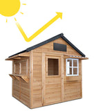 Lifespan Kids Play Houses Aberdeen Wooden Cubby House - Lifespan Kids 9347166078131 LKCH-ABERD-SET Buy online: Aberdeen Wooden Cubby Play House - Lifespan Kids Happy Active Kids Australia