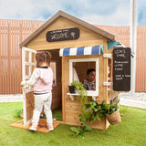Lifespan Kids Play Houses Aberdeen Wooden Cubby House - Lifespan Kids 9347166060532 LKCH-ABERDEEN Buy online: Aberdeen Wooden Cubby Play House - Lifespan Kids Happy Active Kids Australia