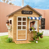 Lifespan Kids Play Houses Aberdeen Wooden Cubby House - Lifespan Kids 9347166060532 LKCH-ABERDEEN Buy online: Aberdeen Wooden Cubby Play House - Lifespan Kids Happy Active Kids Australia