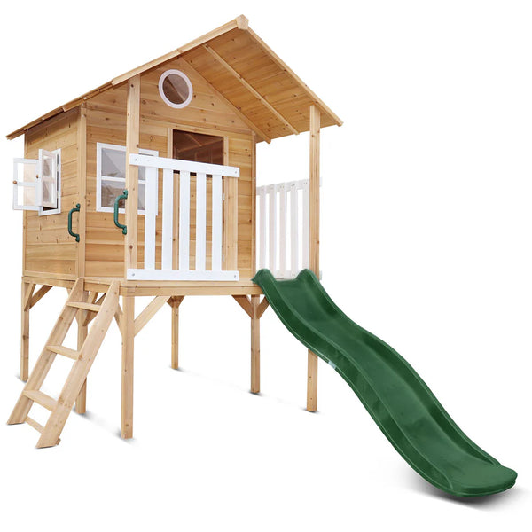 Lifespan Kids Play Houses Archie Cubby Playhouse with Green Slide - Lifespan Kids - OUT OF STOCK eta mid-late Nov (preorders not open yet) 9347166085344 LKCH-ARCHIE-GN Buy online: Archie Cubby Playhouse with Green Slide - Lifespan Kids Happy Active Kids Australia