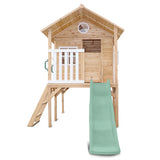 Lifespan Kids Play Houses Archie Cubby Playhouse with Pastel Green Slide - Lifespan Kids 9347166092601 LKCH-ARCHIE-PG Buy online: Archie Cubby Playhouse with Pastel Green Slide - Lifespan Kids Happy Active Kids Australia