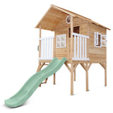 Lifespan Kids Play Houses Archie Cubby Playhouse with Pastel Green Slide - Lifespan Kids 9347166092601 LKCH-ARCHIE-PG Buy online: Archie Cubby Playhouse with Pastel Green Slide - Lifespan Kids Happy Active Kids Australia