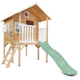 Lifespan Kids Play Houses Archie Cubby Playhouse with Pastel Green Slide - Lifespan Kids 9347166092601 LKCH-ARCHIE-PG Buy online: Archie Cubby Playhouse with Pastel Green Slide - Lifespan Kids Happy Active Kids Australia