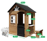 Lifespan Kids Play Houses Bilby Cubby House in Natural Timber - Lifespan Kids 9347166083937 LKCH-BILBNT Bilby Cubby House in Natural Timber - Lifespan Kids Happy Active Kids Australia