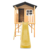 Lifespan Kids Play Houses Burleigh Raised Wooden Cubby House with 2.2m yellow slide - Lifespan Kids 9347166085597 LKCH-BUR-YL Buy online: Burleigh Raised Wooden Cubby House with 2.2m yellow slide - Lifespan Kids Happy Active Kids Australia