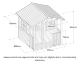 Lifespan Kids Play Houses Burleigh Wooden Cubby House - Lifespan Kids 9347166083593 LKCH-BUR-HO Buy online: Burleigh Wooden Cubby House - Lifespan Kids Happy Active Kids Australia