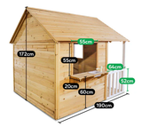 Lifespan Kids Play Houses Camira Cubby House - Lifespan Kids 9347166089892 LKCH-CAM2A-SET Buy online: Camira Cubby House - Lifespan Kids - Happy Active Kids Happy Active Kids Australia