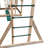 Lifespan Kids Play Houses Kingston Cubby House with Monkey Bars, Swings and White Slide - Lifespan Kids - OUT OF STOCK eta mid-late Oct (preorder available now) 9347166085658 LKCH-KING-PW Kingston Cubby House with Monkey Bars, Swings and White Slide Happy Active Kids Australia