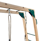 Lifespan Kids Play Houses Kingston Cubby House with Monkey Bars, Swings and White Slide - Lifespan Kids - OUT OF STOCK eta mid-late Oct (preorder available now) 9347166085658 LKCH-KING-PW Kingston Cubby House with Monkey Bars, Swings and White Slide Happy Active Kids Australia