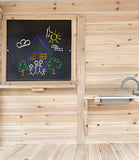 Lifespan Kids Play Houses Kingston Cubby House with Monkey Bars, Swings and Yellow Slide - Lifespan Kids - OUT OF STOCK eta mid-late Oct (preorder available now) 9347166085665 LKCH-KING-YL Kingston Cubby House with Monkey Bars, Swings and Yellow Slide  Happy Active Kids Australia