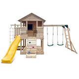 Lifespan Kids Play Houses Kingston Cubby House with Monkey Bars, Swings and Yellow Slide - Lifespan Kids - OUT OF STOCK eta mid-late Oct (preorder available now) 9347166085665 LKCH-KING-YL Kingston Cubby House with Monkey Bars, Swings and Yellow Slide  Happy Active Kids Australia