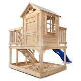 Lifespan Kids Play Houses Silverton Cubby House with 1.8m Blue Slide - Lifespan Kids 9347166068590 LKPC-SILVT-C Buy online: Silverton Cubby House with 1.8m Blue Slide- Lifespan Kids Happy Active Kids Australia