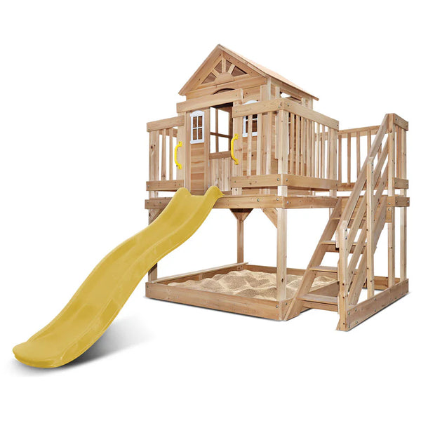 Lifespan Kids Play Houses Silverton Cubby House with 1.8m Yellow Slide - Lifespan Kids - OUT OF STOCK eta TBA 9347166085375 LKPC-SILVT-YL Buy online: Silverton Cubby House with 1.8m Yellow Slide- Lifespan Kids Happy Active Kids Australia