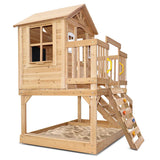 Lifespan Kids Play Houses Silverton Cubby House with Rock Climbing Wall - Lifespan Kids 9347166068606 LKPC-SILVT-B Buy online: Silverton Cubby House with Climbing Wall - Lifespan Kids Happy Active Kids Australia