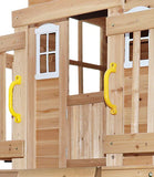 Lifespan Kids Play Houses Silverton Cubby House with Rock Climbing Wall - Lifespan Kids 9347166068606 LKPC-SILVT-B Buy online: Silverton Cubby House with Climbing Wall - Lifespan Kids Happy Active Kids Australia