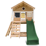 Lifespan Kids Play Houses Warrigal Cubby House with Green Slide - Lifespan Kids - OUT OF STOCK eta mid-late Oct (preorder available now) 9347166085689 LKCH-WARR-GN Buy online: Warrigal Cubby House with Green Slide - Lifespan Kids Happy Active Kids Australia