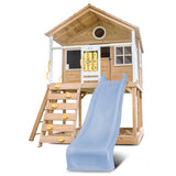 Lifespan Kids Play Houses Warrigal Cubby House with Pastel Blue Slide - Lifespan Kids 9347166085696 LKCH-WARR-PB Buy online: Warrigal Cubby House with Pastel Blue Slide - Lifespan Kids Happy Active Kids Australia