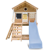 Lifespan Kids Play Houses Warrigal Cubby House with Pastel Blue Slide - Lifespan Kids 9347166085696 LKCH-WARR-PB Buy online: Warrigal Cubby House with Pastel Blue Slide - Lifespan Kids Happy Active Kids Australia