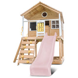 Lifespan Kids Play Houses Warrigal Cubby House with Pastel Pink Slide - Lifespan Kids 9347166085719 LKCH-WARR-PP Buy online: Warrigal Cubby House with Pastel Pink Slide - Lifespan Kids Happy Active Kids Australia