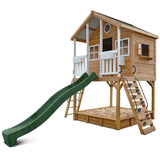 Lifespan Kids Play Houses Winchester Cubby House (Elevated 1.45m) with 3.0m Slide (Green) - Lifespan Kids - OUT OF STOCK eta end April (preorder available now) 9347166086723 LKCH-WINC-3GN Winchester Cubby House (Elevated 1.45m) with 3.0m Slide (Green) - Lifespan Kids  Happy Active Kids Australia