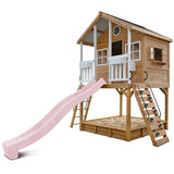 Lifespan Kids Play Houses Winchester Cubby House (Elevated 1.45m) with 3.0m Slide (Pastel Pink) - Lifespan Kids - OUT OF STOCK eta end April (preorder available now) 9347166086754 LKCH-WINC-3PP Winchester Cubby House (Elevated 1.45m) with 3.0m Slide (Pastel Pink) - Lifespan Kids  Happy Active Kids Australia