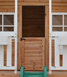 Lifespan Kids Play Houses Winchester Cubby House with 1.2m platform and 2.2m Green Slide - Lifespan Kids 9347166085757 LKCH-WINC-2GN Winchester Cubby House with 1.2m platform and 2.2m Green Slide  Happy Active Kids Australia
