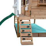 Lifespan Kids Play Houses Winchester Cubby House with 1.2m platform and 2.2m Green Slide - Lifespan Kids 9347166079596 LKCH-WINR-2GRN Winchester Cubby House with 1.2m platform and 2.2m Green Slide  Happy Active Kids Australia