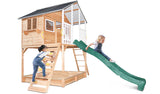 Lifespan Kids Play Houses Winchester Cubby House with Green Slide - Lifespan Kids 9347166075673 LKCH-WINCHE-GRN Buy online: Winchester Cubby House with Green Slide - Lifespan Kids Happy Active Kids Australia