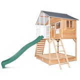 Lifespan Kids Play Houses Winchester Cubby House with Green Slide - Lifespan Kids 9347166075673 LKCH-WINCHE-GRN Buy online: Winchester Cubby House with Green Slide - Lifespan Kids Happy Active Kids Australia