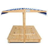 Lifespan Kids Sandpits Skipper Wooden Sandpit with UV Shade Canopy - Lifespan Kids 09347166048714 SANDPITSKIPPER2 Buy online: Skipper Wooden Sandpit with UV Shade Canopy -Lifespan Kids Happy Active Kids Australia