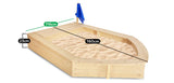 Lifespan Kids Sandpits Wooden Boat Sandpit - Lifespan Kids 09347166000088 SANDPITBOAT Buy online: Wooden Boat Sandpit - Lifespan Kids - Happy Active Kids Happy Active Kids Australia