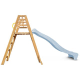Lifespan Kids slides Sunshine 2.2m Climb and Slide in Pastel Blue - Lifespan Kids 9347166086600 LKSL-SUNSSET-PB Sunshine 2.2m Climb and Slide in Pastel Blue - Lifespan Kids Happy Active Kids Australia