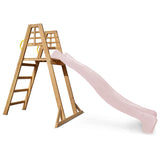 Lifespan Kids slides Sunshine 2.2m Climb and Slide in Pastel Pink - Lifespan Kids 9347166086624 LKSL-SUNSSET-PP Sunshine 2.2m Climb and Slide in Pastel Pink - Lifespan Kids Happy Active Kids Australia