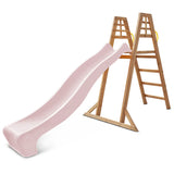 Lifespan Kids slides Sunshine 2.2m Climb and Slide in Pastel Pink - Lifespan Kids 9347166086624 LKSL-SUNSSET-PP Sunshine 2.2m Climb and Slide in Pastel Pink - Lifespan Kids Happy Active Kids Australia
