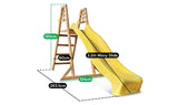 Lifespan Kids slides Sunshine 2.2m Climb and Slide in Yellow - Lifespan Kids 9347166086648 LKSL-SUNSSET-YL Buy online: Sunshine 2.2m Climb and Slide in Yellow - Lifespan Kids Happy Active Kids Australia