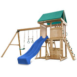 Lifespan Kids Swing Sets & Playsets Carindale Play Centre with Blue Slide - Lifespan Kids - OUT OF STOCK eta TBA 9347166085955 LKPC-CARIND-BU Buy online : Carindale Play Centre with Blue Slide - Lifespan Kids Happy Active Kids Australia