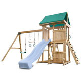 Lifespan Kids Swing Sets & Playsets Carindale Play Centre with Pastel Blue Slide - Lifespan Kids 9347166085979 LKPC-CARIND-PB Buy online : Carindale Play Centre with Pastel Blue Slide - Lifespan Kids Happy Active Kids Australia