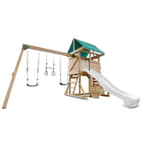 Lifespan Kids Swing Sets & Playsets Carindale Play Centre with White Slide - Lifespan Kids 9347166086006 LKPC-CARIND-PW Buy online : Carindale Play Centre with White Slide - Lifespan Kids Happy Active Kids Australia