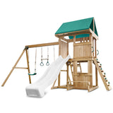 Lifespan Kids Swing Sets & Playsets Carindale Play Centre with White Slide - Lifespan Kids 9347166086006 LKPC-CARIND-PW Buy online : Carindale Play Centre with White Slide - Lifespan Kids Happy Active Kids Australia