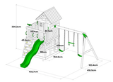 Lifespan Kids Swing Sets & Playsets Coventry Play Centre Set with Blue Slide - Lifespan Kids - OUT OF STOCK eta TBA 9347166086099 LKPC-COVEN-BU Buy online : Coventry Play Centre Set with Blue Slide - Lifespan Kids Happy Active Kids Australia