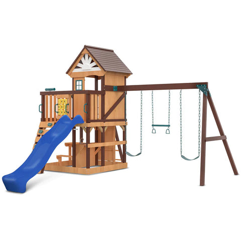 Lifespan Kids Swing Sets & Playsets Coventry Play Centre Set with Blue Slide - Lifespan Kids - OUT OF STOCK eta TBA 9347166086099 LKPC-COVEN-BU Buy online : Coventry Play Centre Set with Blue Slide - Lifespan Kids Happy Active Kids Australia