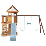 Lifespan Kids Swing Sets & Playsets Coventry Play Centre Set with Pastel Blue Slide - Lifespan Kids 9347166086112 LKPC-COVEN-PB Buy online : Coventry Play Centre Set with Pastel Blue Slide - Lifespan Kids Happy Active Kids Australia
