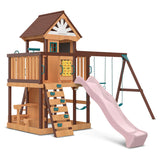 Lifespan Kids Swing Sets & Playsets Coventry Play Centre Set with Pastel Pink Slide - Lifespan Kids 9347166086136 LKPC-COVEN-PP Buy online : Coventry Play Centre Set with Pastel Pink Slide - Lifespan Kids Happy Active Kids Australia