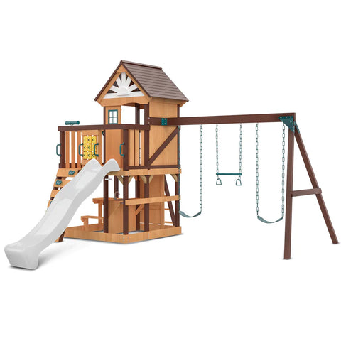 Lifespan Kids Swing Sets & Playsets Coventry Play Centre Set with White Slide - Lifespan Kids 9347166086143 LKPC-COVEN-PW Buy online : Coventry Play Centre Set with White Slide - Lifespan Kids Happy Active Kids Australia